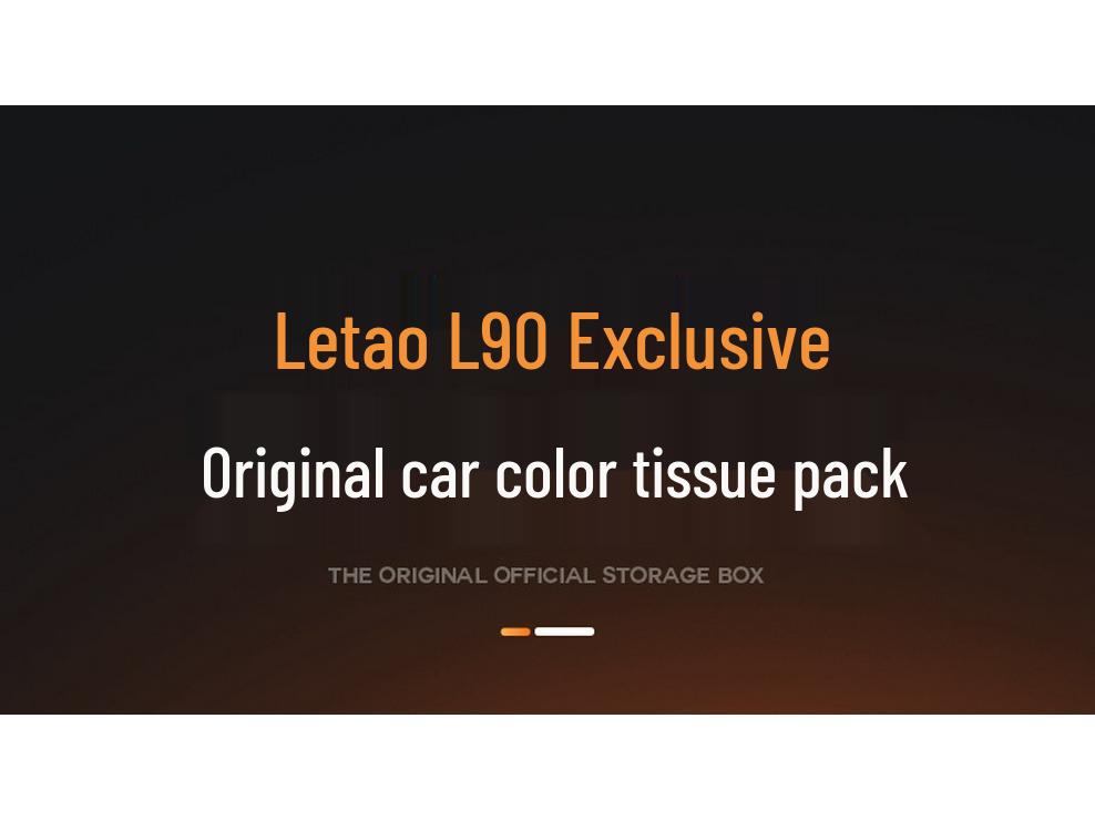 LeDao L90 Car Armrest Tissue Holder - New Model Seat Back Organizer