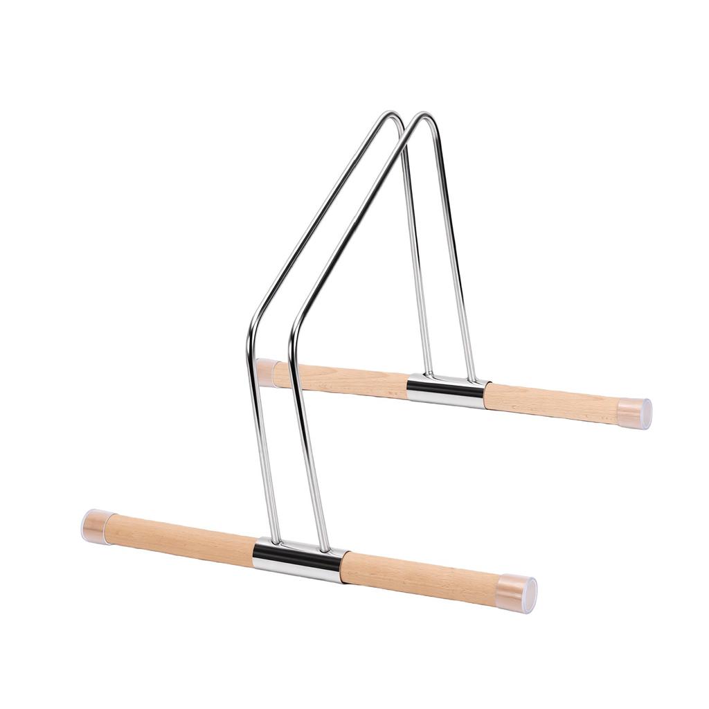 Floor Bike Rack Bicycle Parking Stable Non Slip Space Saving Bicycle Floor Holder with 4 Rubber Pads for Indoor Outdoor