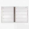 2026 Large Spiral Tortoise Shell Planner (Hardcover), 15-Month Weekly & Monthly Planner, Full Size Academic & Professional Organizer, Lay-Flat Spiral 