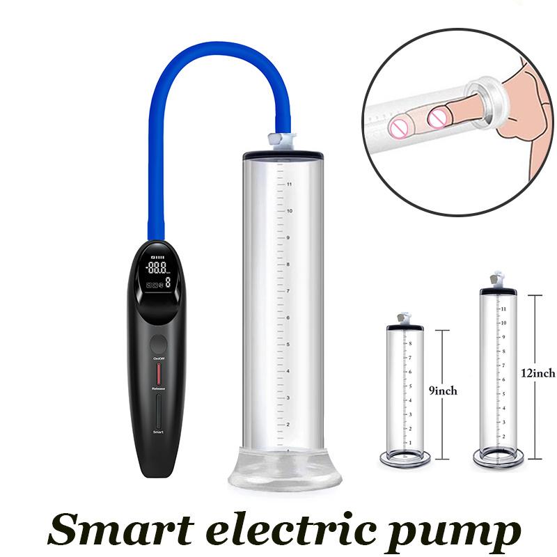 Smart Electric Penis Pump Vacuum Penis Enlarger Sex Toys For Men Male Masturbation Dick Pump Penis Extender Trainer Sex
