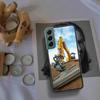 Construction Machinery Excavator Phone For Samsung S25 Edge Galaxy S22 Ultra S21 S10 S9 Plus S20 S23 S24 FE Case S10E Cover Sili