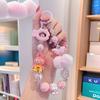 Trendy Pom-Pom Doll Phone Charm: Cute Cartoon Lanyard & Bag Pendant for Girls
