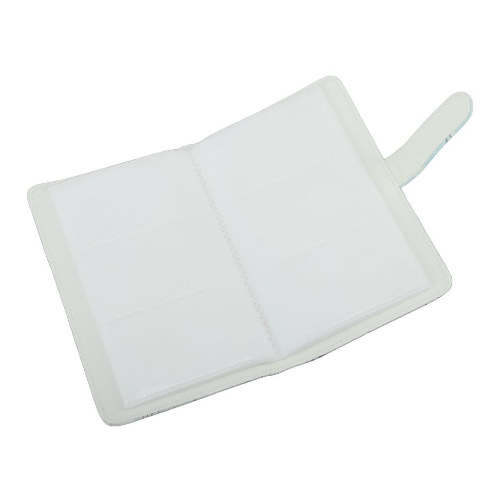 Mini Photo Album 3 Inch PU PVC 108 Pockets Portable Wallet Picture Album for Instant Camera Chrysanthemum