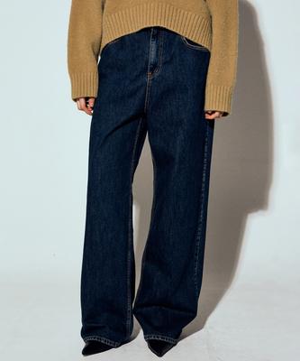 Nigaennikol Nicole Straight Maxi Denim Pants_Blue