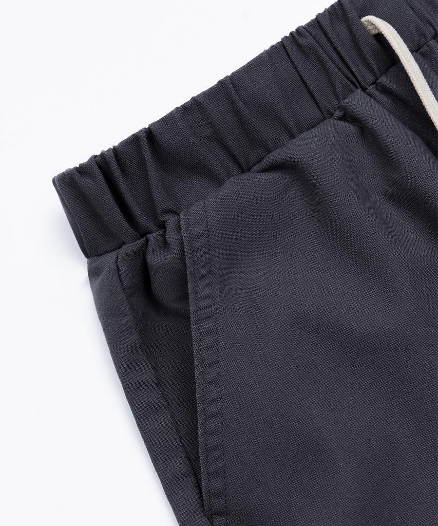 TOFFEE WOMEN W Linen Easy Pants (Navy)