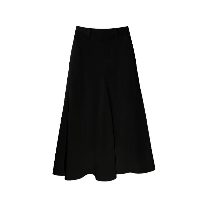 HECO 2026 Draped A-line Commuter Skirt