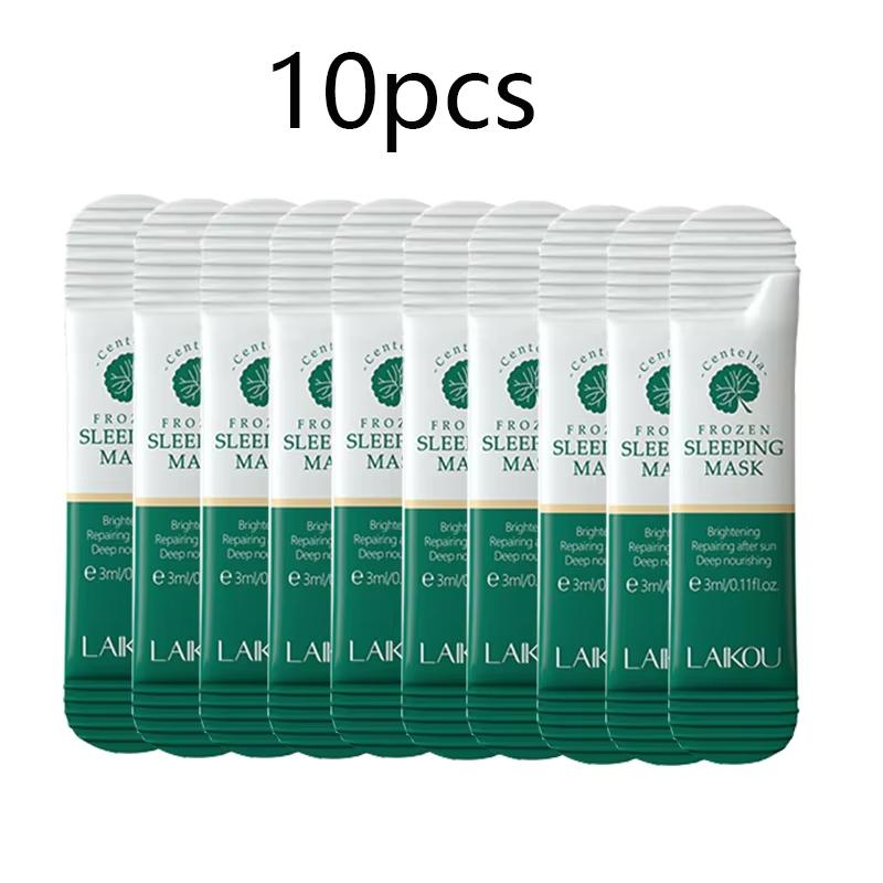 10pcs Sakura Sleeping Mask Moisturizing Reduce Wrinkle Nourishing Brightening Portable Disposable Face Mask Facial Care
