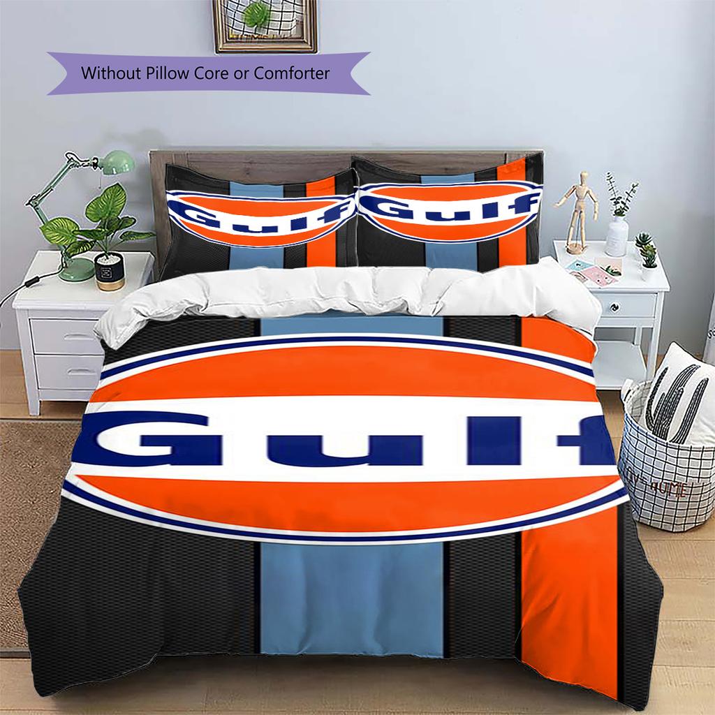 Cartoon Pattern Bedding Quilt Set Quilt Cover Pillowcase Home Decoration Birthday Gift (1 * duvet cover + 2 * pillowcase, without core)
