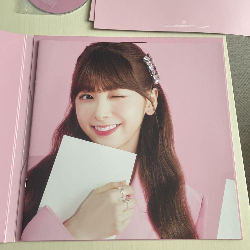 [USED] NiziU 1st Album "U" CD, 9-member Photo Book, Stickers Included