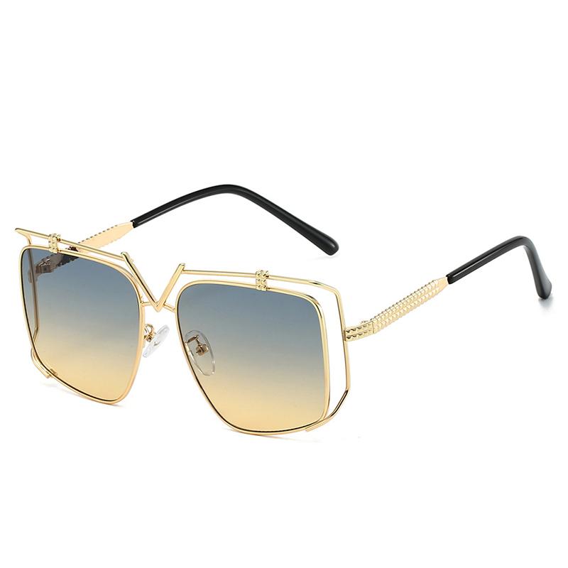 

Fashion Brand Luxury Designer Sunglasses Women Oversized Vintage New Outdoor Shades Glasses Large Trendy Travel Sunglasses