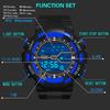 Multi Function Sports Fashion Seven Colors Colorful Luminous Electronic Watch