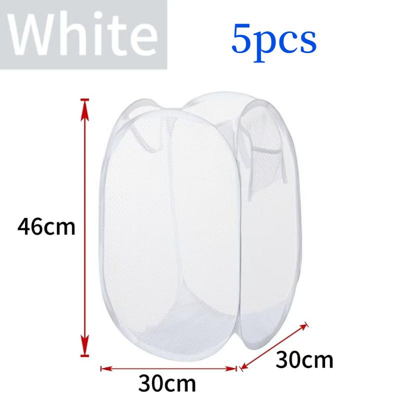 Household Dirty Clothes Basket Foldable Storage Basket University Dormitory Living Room Storage Bucket Laundry Bag