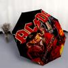1pc AC/DC, Guitarist Automatic Open, Windproof, Compact Travel Umbrella, Gift for Birthday, Christmas, Business 93036