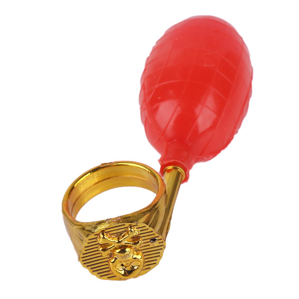 Creative Fool's Day Gadget Spray Tricky Toy Squirt Ring Water Ring