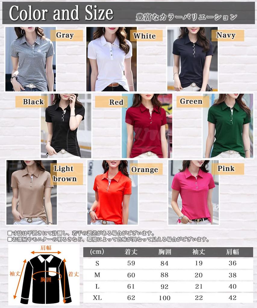 [three Joy] Office Casual, Plus Size, Stylish Golf Wear, Button-Down Shirt, Work Wear