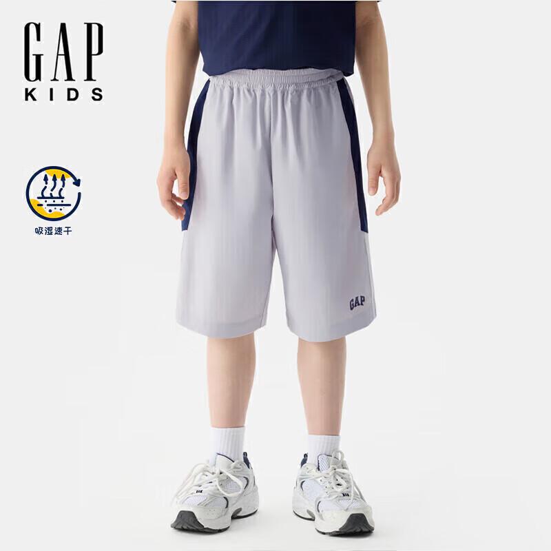 Gap Boy s 2025 Summer Logo Patchwork Quick-Dry Shorts 150 cm (12-13Y)