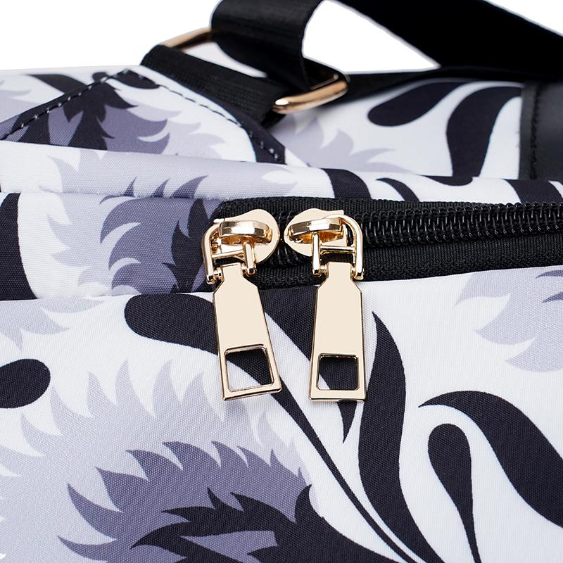 Rucsac de imprimare Rucsac mic pentru femei de capacitate mare Rucsac cu mai multe straturi