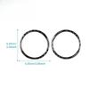 Carbon Fiber Door Handle Sticker for Renault Clio 3 2006-2012 Interior Accessories
