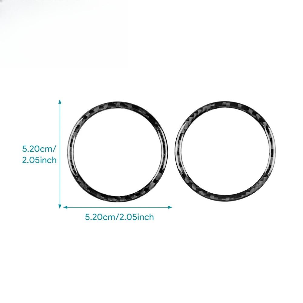 Carbon Fiber Door Handle Sticker for Renault Clio 3 2006-2012 Interior Accessories