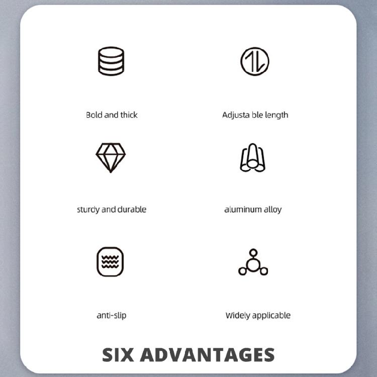 Aluminum Alloy Side Rear Parking Rack Road Bike Kickstand Nonslip Foot Brace Adjustable Side Rear Parking Rack