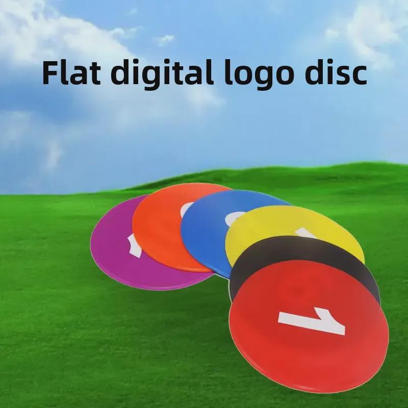 Digital Logo Disc: Plane Marker & Football Training Landmark Patch