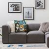 Van Gogh Couple Cat Square Pillow Case  Cushion Cover Fashion Polyester Decorative Throw Pillow Case Cover for Home 40*40cm