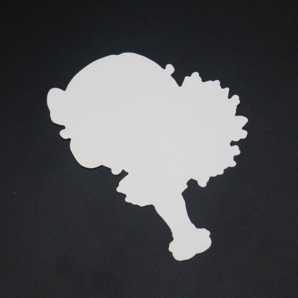 Borda de Buquê de Menina Estêncil Metálico Prateado Corte e Relevo Morre Para Scrapbooking DIY Álbum de Papel Cartões Fabricação