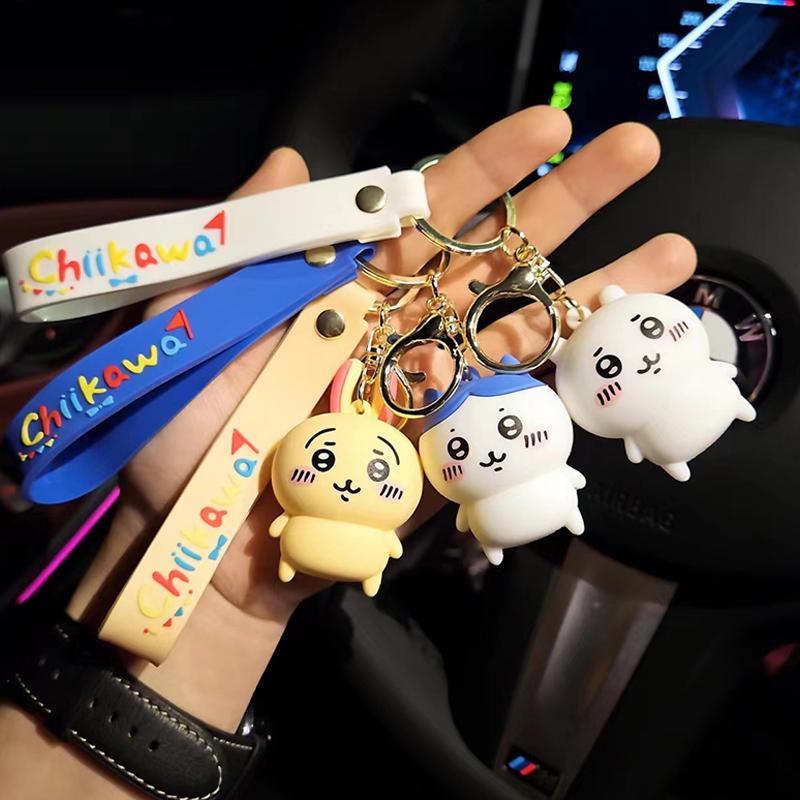 Cute Keychains Cute Backpack Keychains Key Wallet Handbag Pendants Suitable For Women And Girls Chiikawa Xiaoba Keychain