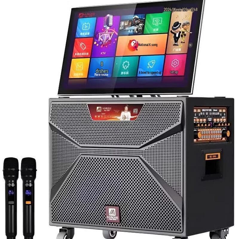 MALONE KT-6111 Portable Karaoke Speaker with 19-inch Display (CN version)