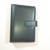 A4 A5 A6 Budget Binder File Holder Loose Leaf PU Leather Notebook Budget Binder with Prong Rings for Students Journal Business