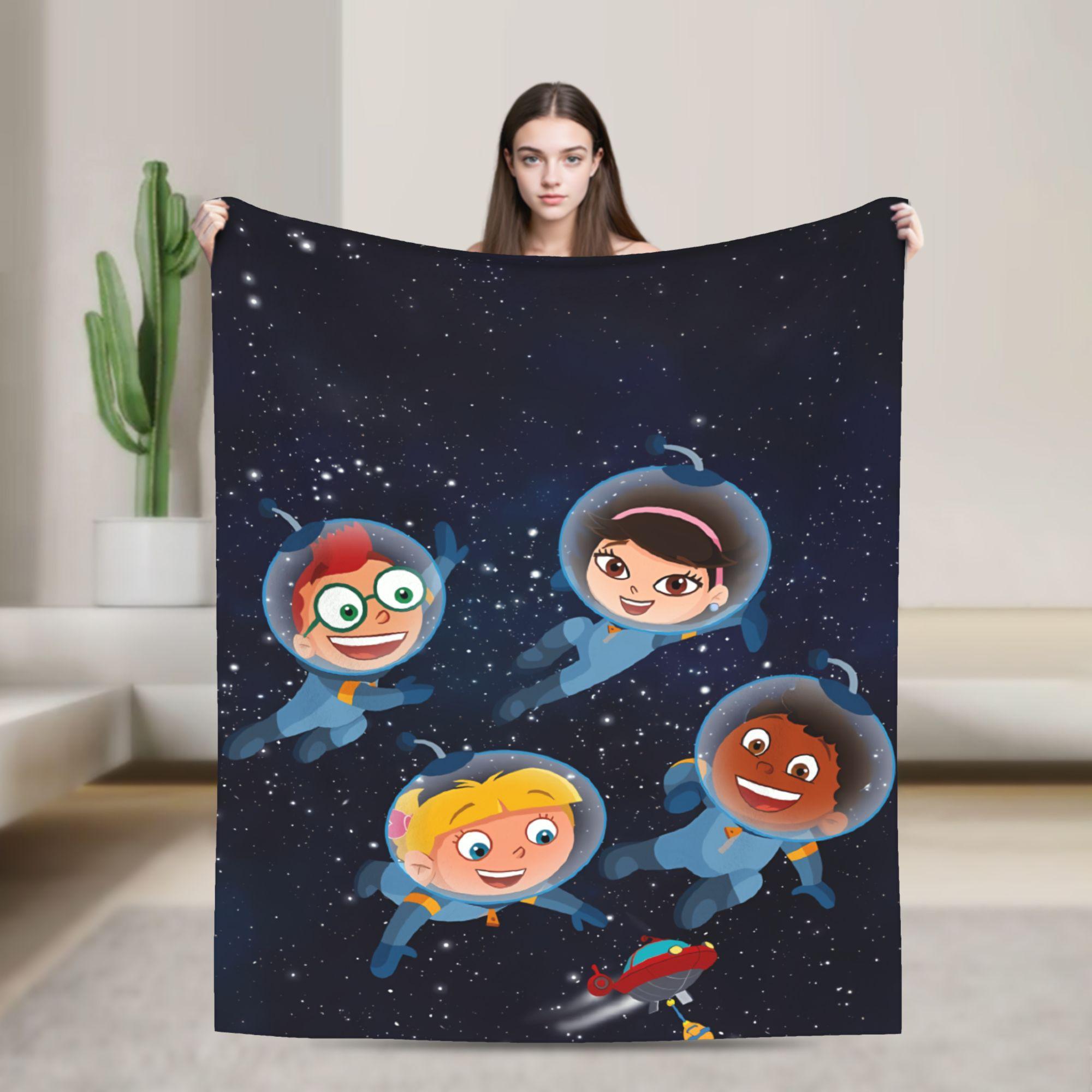 Little Einsteins Blanket Kids Cartoon Soft Pattern Plush Bedding Throws For Kids Home Decor Flannel Bedspread Bed Cover 75x90cm