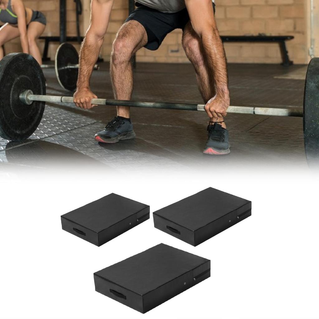 Barbell Cushion Crash Pad Weightlifting Soundproofing Fitness Mat Shock Absorbing for Workout