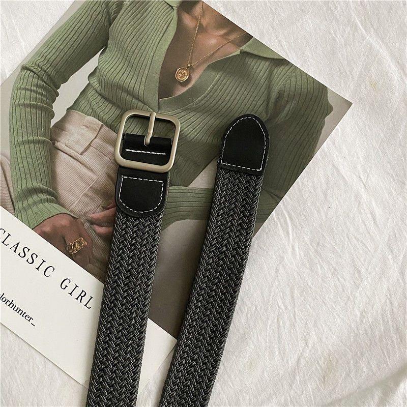 Stylish Woven Belt For Women Ideal For Casual Outfits Perfect With Jeans And Stylish Attire
