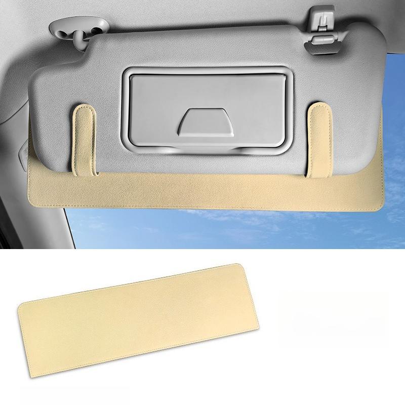 

Universal Car Sun Shade Extension Board Car Sun Visor Sunshine Occlusion Extension Anti Glare Eye Protection бежевий