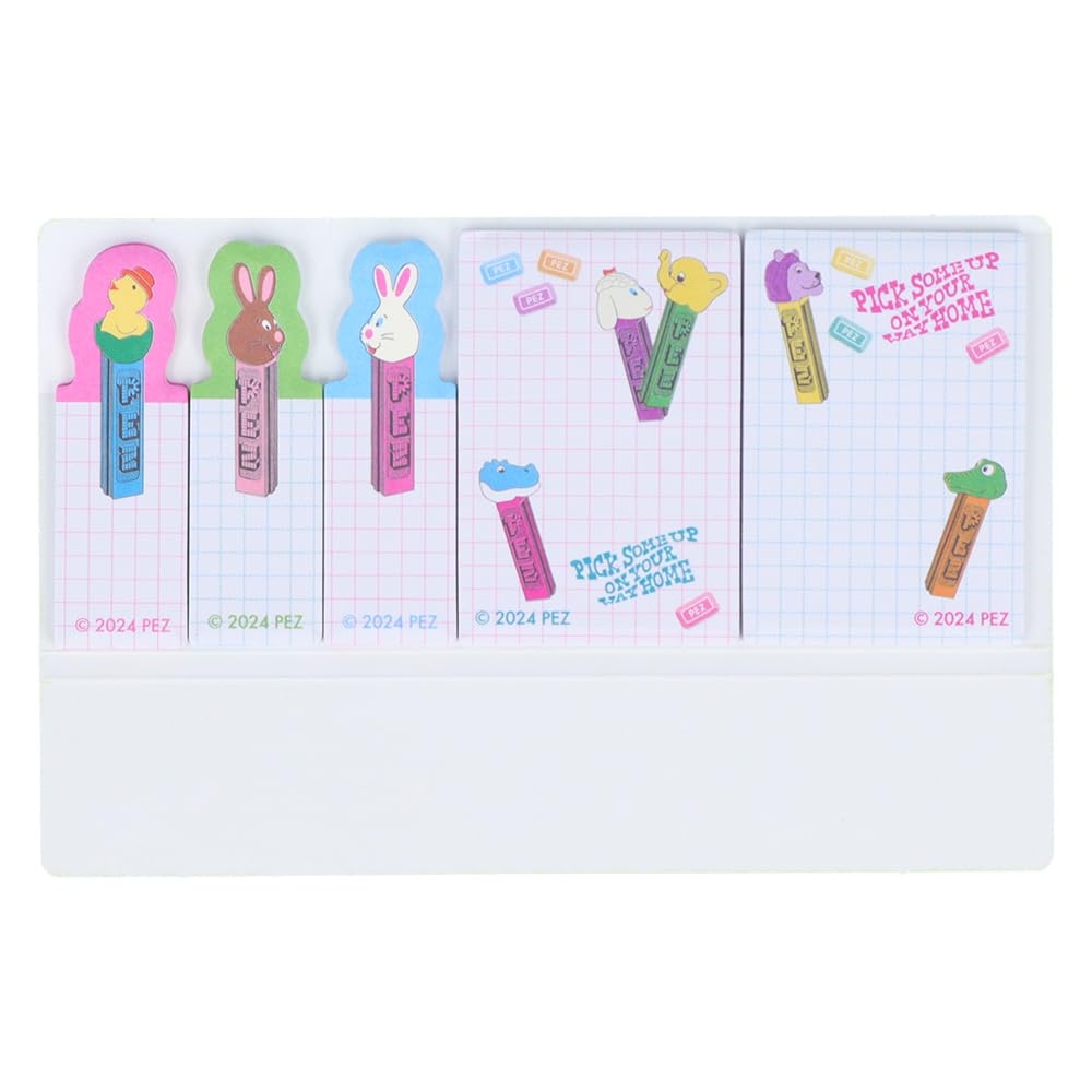 Sunstar Stationery PEZ Sticky Design S2841851 Notes, Die-Cut Slim, B,