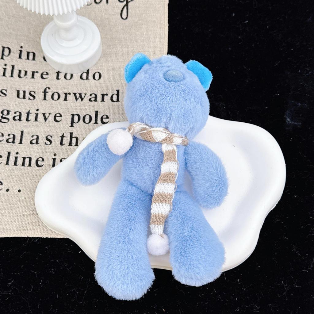 Portachiavi Peluche Bambola Mostro Occhi Grandi