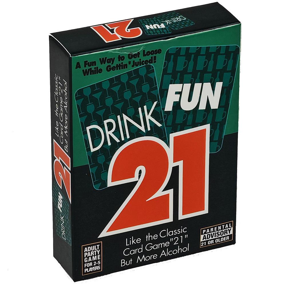 Drinking Fun 21 Full English Romantic Couple Drinking Party Couple Game Cards