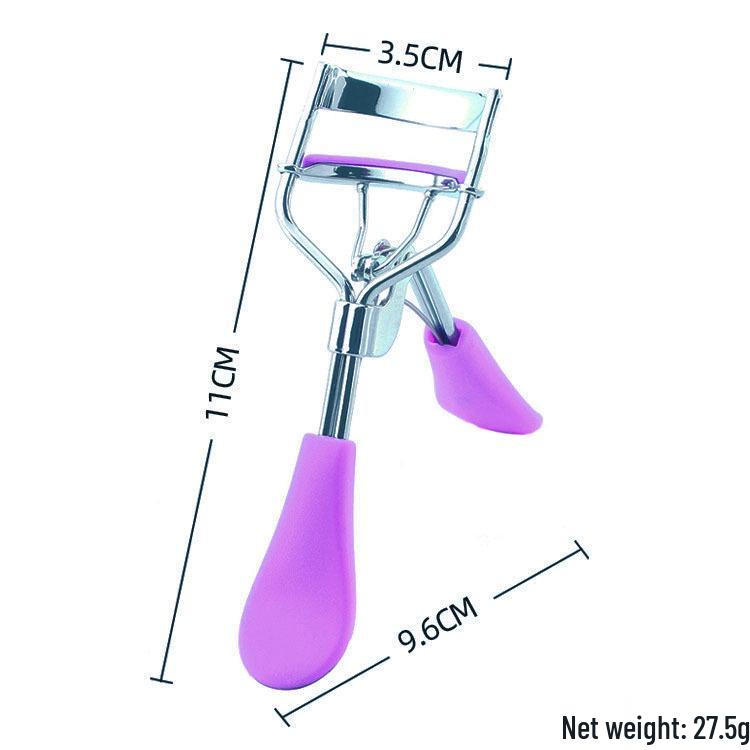 Colorful Korean Wide-Angle Eyelash Curler - Portable Beauty Tool for Women