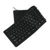 108 Keys USB Silicone Flexible Foldable Keyboard  Waterproof Dustproof USB Silent Keys For Laptop Desktop Keyboard