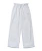 YOUHEE Frill Banding Wide Pants_White