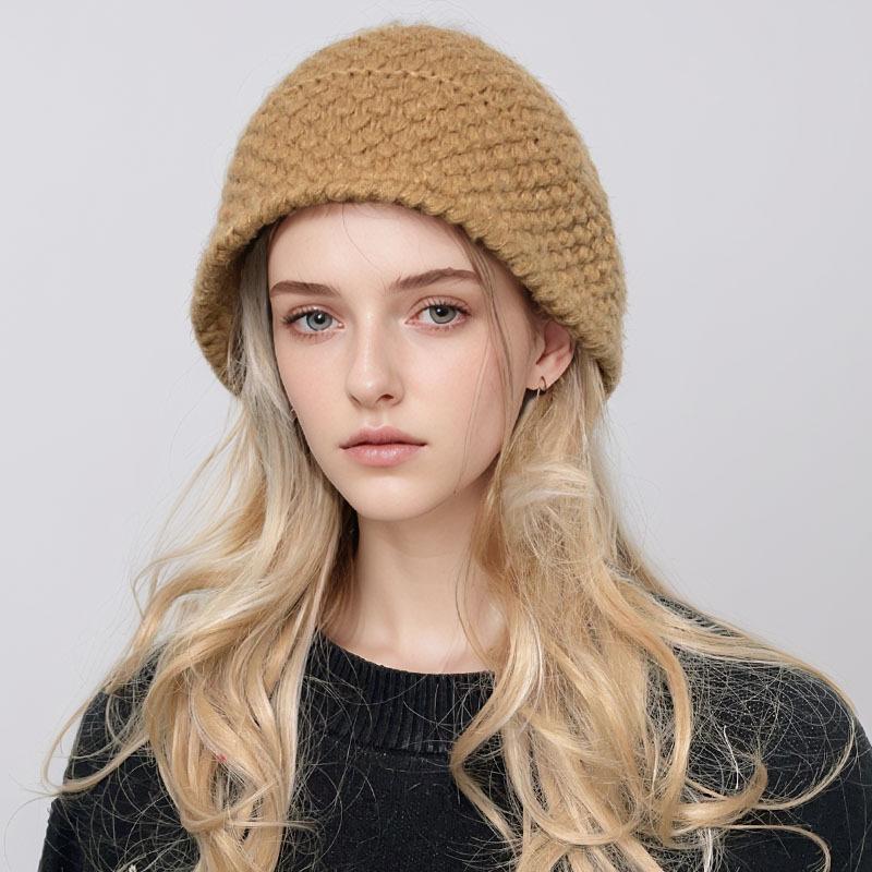 

JAYSCE шерстяная шапка зимние шапки женские лыжные шапки женские вязаные шапки для отдыха рыболовные шапки оранжевый