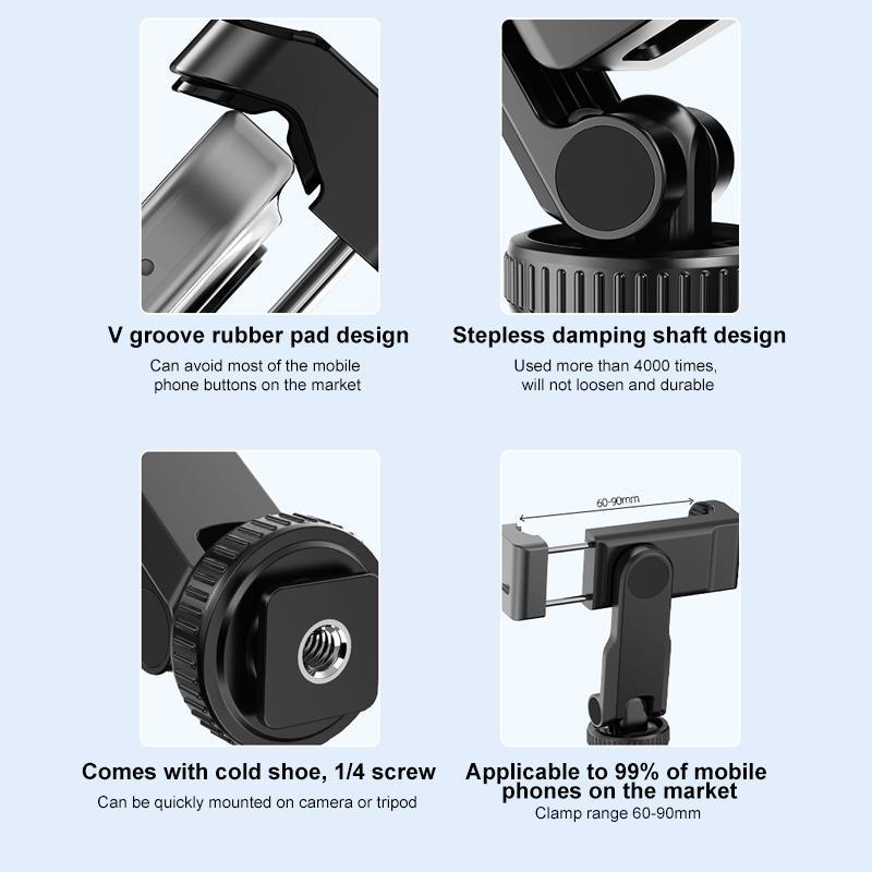 PULUZ Mobile Holder & Protective Frame for DJI OSMO Pocket 3 with Tripod Extension Compatibility