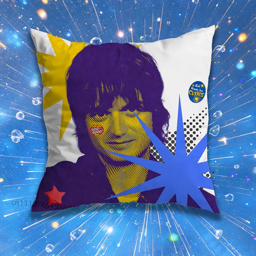 For Singer J-Joe Keery Pillow Case For Home Bedroom Car Office Decoration Living Room Sofa Cushion Cover Suitable