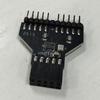 Stable Performance Motherboard USB 9Pin Interface Header Splitter for Computer RGB Light 1 To 2 USB Hub