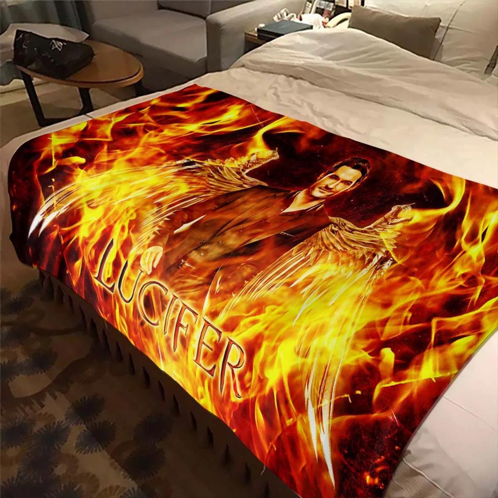 Devil Detective Blanket Demon Lucifer Drama Series Blanket This Is My Watching Blanket Bedspread Sofa Warming Cover