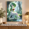 Gardevoir Custom Name Diamond Painting Personalized 5D Full Drill DIY Diamond Art Home Decor