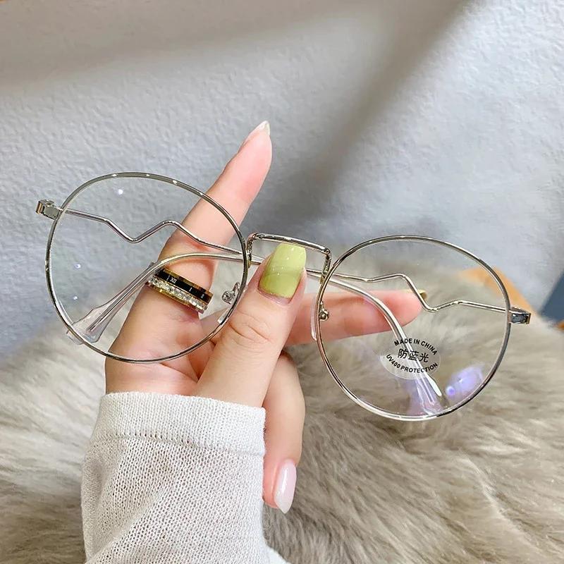 

Women s Glasses Alloy Popular Square Eyeglasses Ultralight Trendy Korean Clear Frame Metal Glasses Gafas De Lectura Mujer
