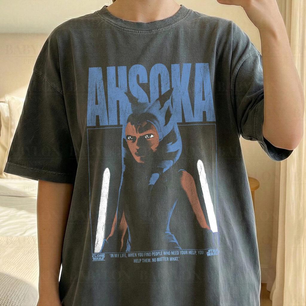 Vintage Ahsoka Star Wars T Shirt | The Clone Wars Season 7 Shirt Star Wars Shirt Ahsoka Disneyland Shirt Star Wars Rebels Im no Jedi Shirt