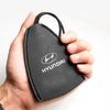 1Pcs Car Key Protection Shell Bag Car Key Case Cover Car Keychain For Hyundai Logo IX35 Bayon Kona I30 ElantraSolaris Palisade
