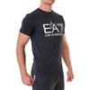 Emporio Armani Logo Letter Number Print Round Neck Short Sleeve T-Shirt Men Tops Dark-Green 3HPT82-PJ03Z-1578